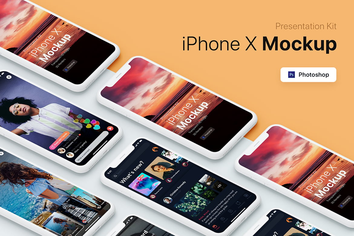 图片[4]-Presentation Kit – iPhone showcase Mockup（085364）-技能树
